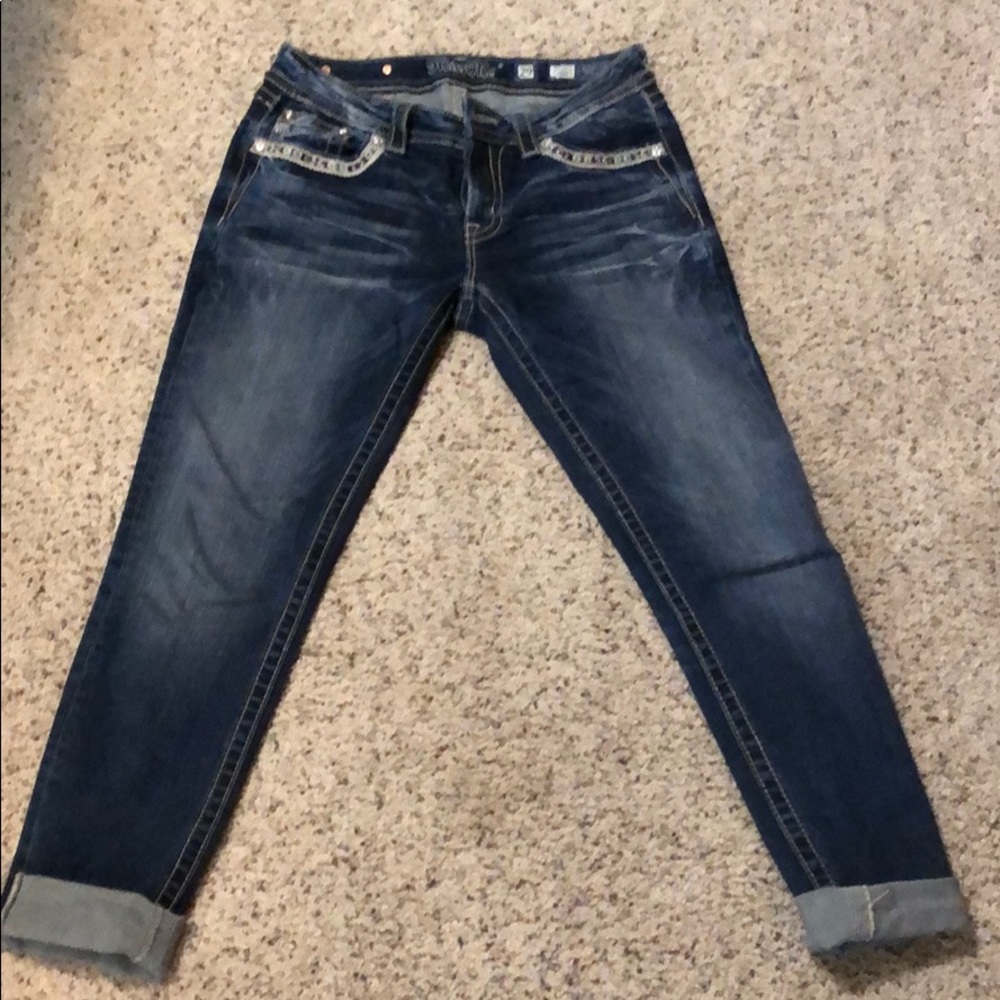 Miss Me dark wash jeans